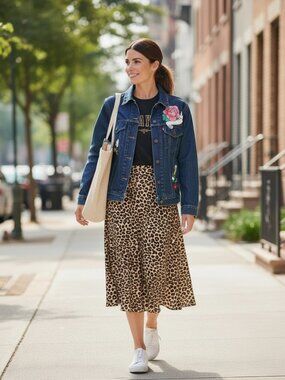 Levi's Hand-Painted Ex-Boyfriend Trucker Denim Jacket S